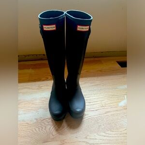 Hunter Original Tall Wide Calf Rain Boots